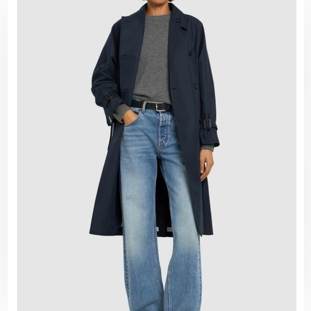 MaxMara Weekend Dark Black Trench Coat